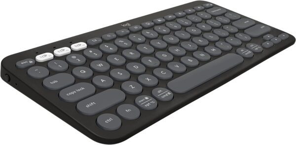 Logitech Pebble Keys 2 K380s, Multi-Device Tonal graphite