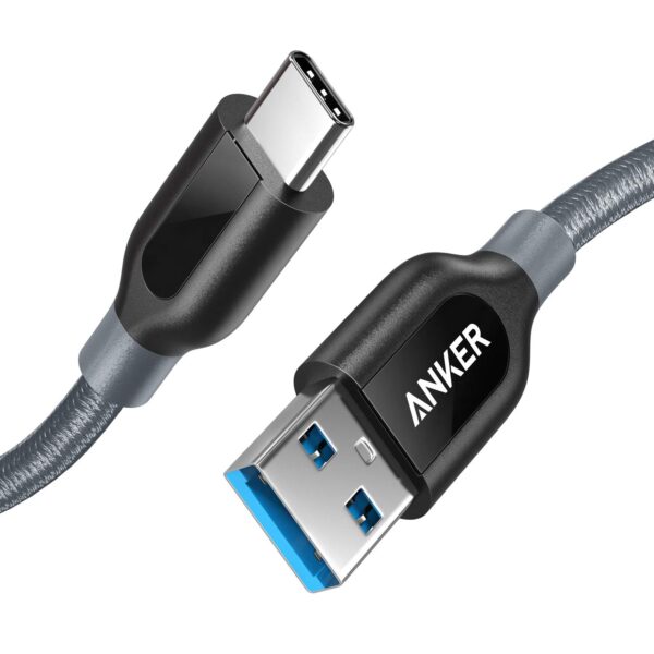 Anker USB C Cable, PowerLine+ USB-C to USB 3.0 cable (3ft), High Durability A8163H11