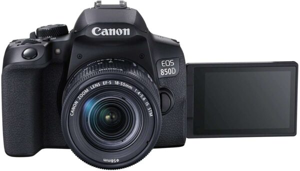 Canon EOS 850 D DSLR Camera with 18-55mm Lens 2year warranty - Image 4