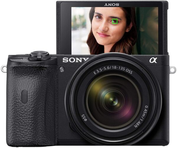 Sony Alpha A6600 Mirrorless Camera with 18-135mm Zoom Lens - Image 2