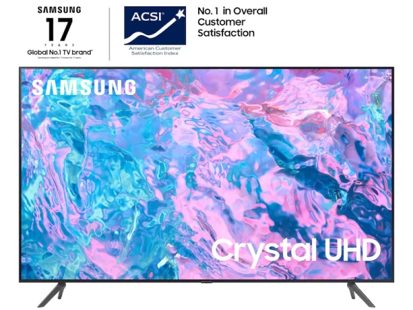 Samsung 75CU7000 Crystal UHD 4K Smart TV (2023) DUBAI