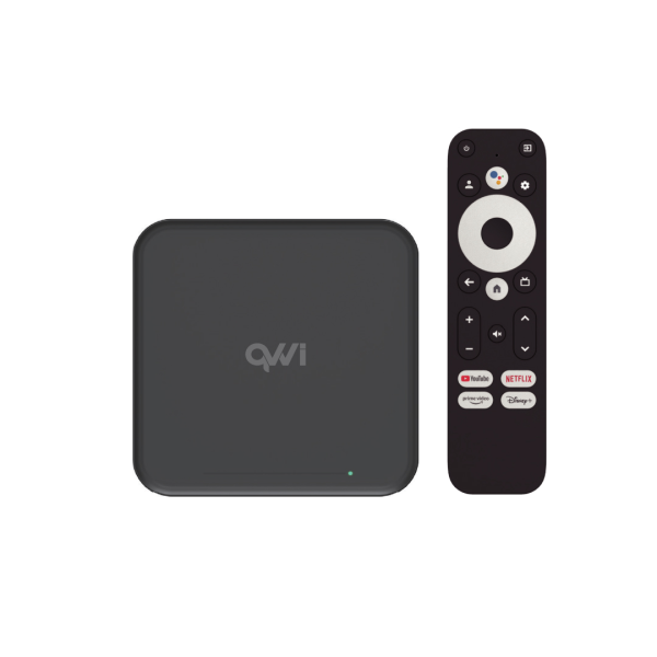 QVWI 4K Google TV Streaming Box-LeapS3 By Skyworth