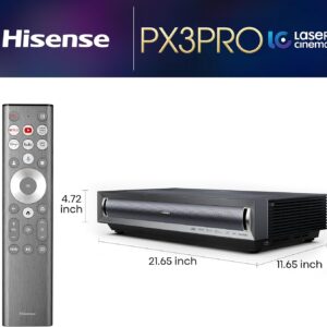 Hisense Laser Cinema PX3-PRO Triple Laser Ultra Short Throw Projector