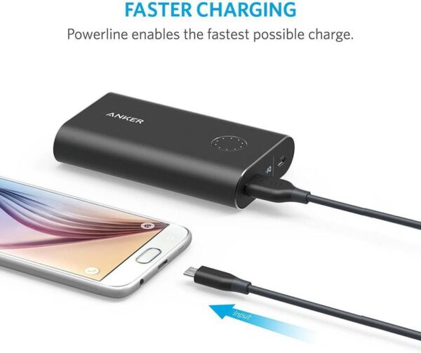 Anker Powerline Micro USB (6ft) Black A8133H12