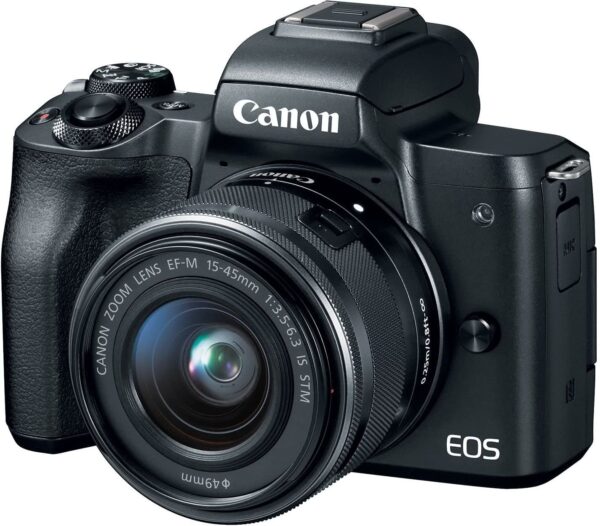 Canon EOS M50 Camera Kit with EF-M 15-45mm lens