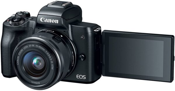 Canon EOS M50 Camera Kit with EF-M 15-45mm lens