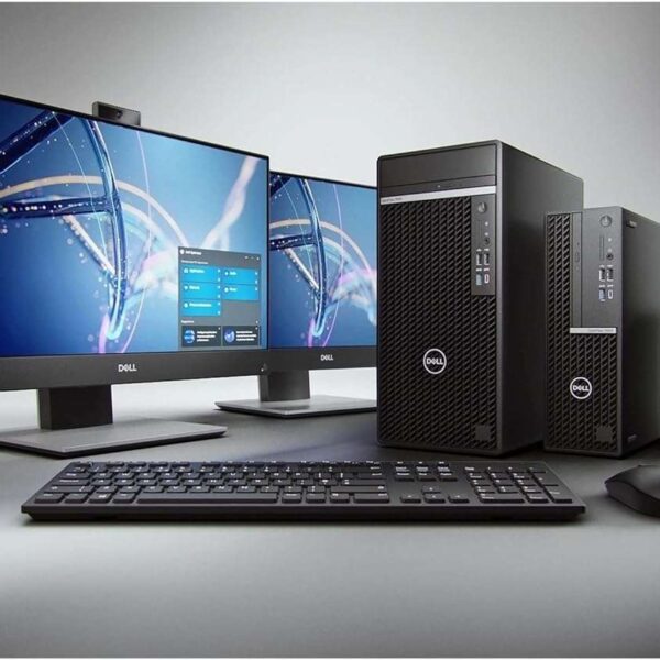 Dell Optiplex 7000 Mt System Core I7 8/12gb Ssd With 19 Inch Monitor