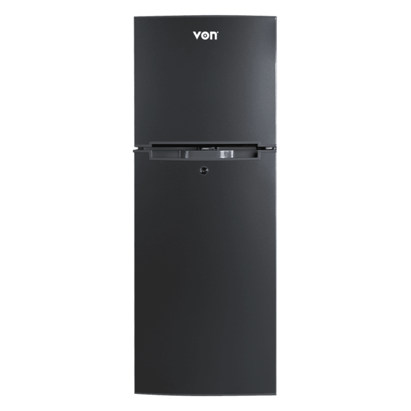 Von 138L Double Door Fridge - Silver VART-18DMS