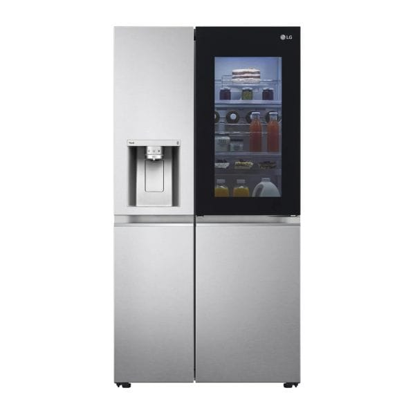 LG 635L Side by Side WaterDisp Instaview Fridge GC-X257CSES